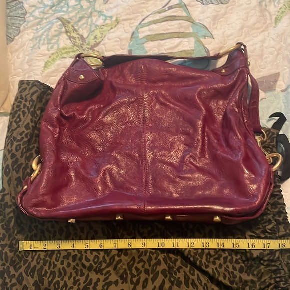 Rebecca Minkoff Shoulder Bag in a Maroonish Dark Purple color - Picture 11 of 12